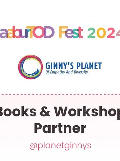 A special thanks to Ginny's Planet, my Books & Workshop Partner, for bringing inclusive stories and activities to the event.