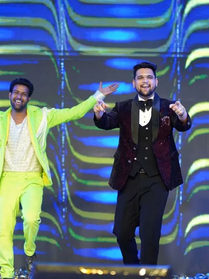 The joy on the groom's face says it all. Our goal is to make you feel like a star on stage, comfortable and confident in your performance.