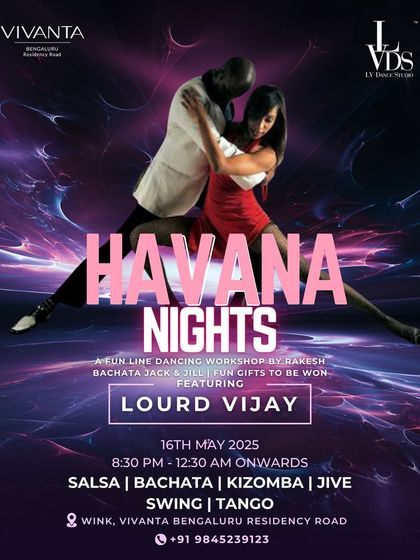 Lourd Vijay's Dance Studio - Social Dance Events & Parties Havana Nights: Bangalore's Weekly Latin Fix photo 78