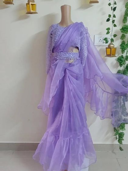 Surabhi Designer Collections - Occasion Wear Rental & Custom Design Elegant Sarees & Blouses photo 12