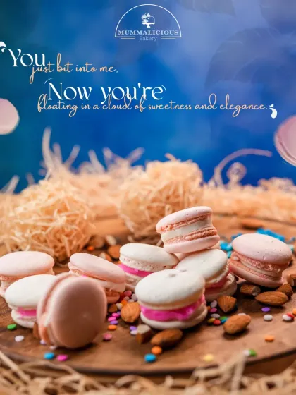 My macarons are delicate, flavorful, and add a touch of elegance to any cafe offering. They come in various flavors and are perfect as a light snack, a gift, or an accompaniment to coffee.
