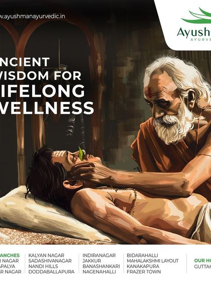 This evocative image represents the timeless knowledge of Ayurveda passed down through generations. We bring this ancient wisdom for lifelong wellness to you through authentic treatments that have been trusted for centuries.
