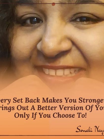 Every setback can make you stronger, but only if you choose to see it as a challenge, not a hindrance. I help you uncover the blind spots and fixed viewpoints that keep you from turning your setbacks into your greatest comebacks.