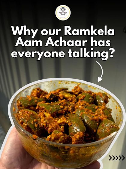 Why does everyone love our Ramkela Aam Achaar? Our customers say it reminds them of childhood summers and food made with love.
