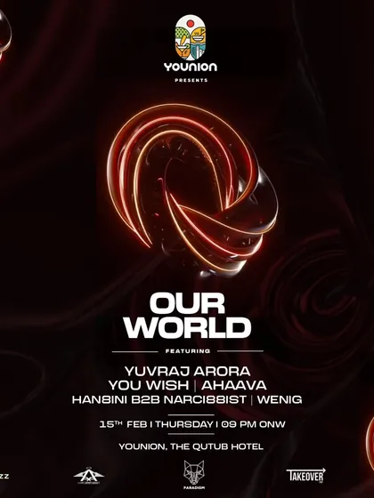 Headlining a night at Younion, Delhi. It's always a great feeling to be the main draw and have the freedom to play a long, expressive set.