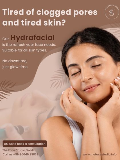 Clogged pores and tired-looking skin are common concerns that a HydraFacial can address effectively. With no downtime, it's a perfect "lunchtime" treatment to refresh your skin and get an instant glow.