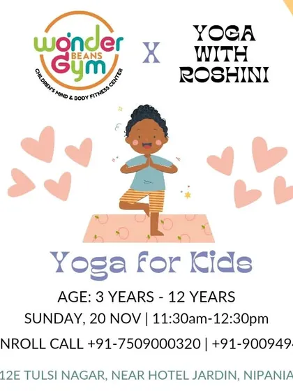 Children are natural imitators, so gift them with a practice worthy of imitation. Join us for a fun filled yoga session designed just for kids.