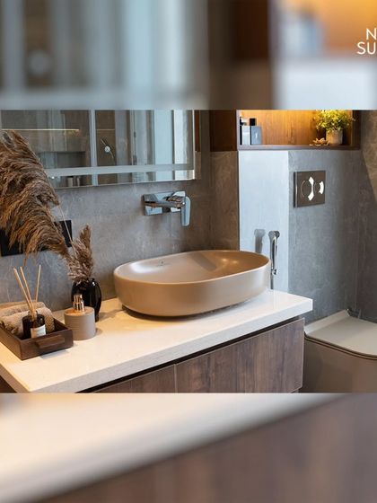 Native Sutra - Interior Design & Renovation Bathrooms & Dressing Areas: Spa-Inspired Escapes photo 13