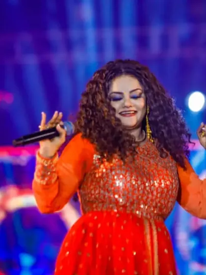 A smile on my face while performing. This is pure happiness, doing what we love and sharing it with thousands of people.