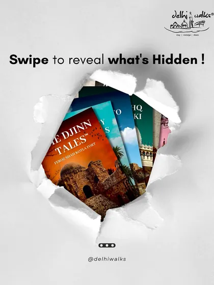 Revealing the hidden stories of Delhi, one book at a time. Each title in this series corresponds to an iconic walk, capturing its unique narrative and historical significance.