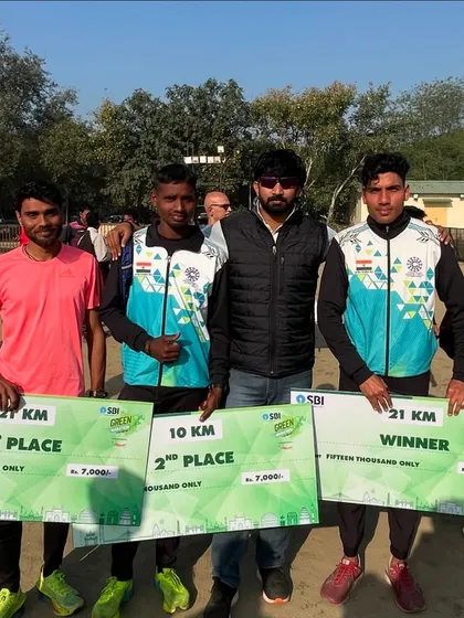 My athletes dominate the podium, securing 1st, 2nd, and 3rd place in their respective categories at the SBI Marathon. This is the result of consistent, focused training.