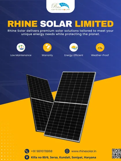 I deliver premium solar solutions tailored to your needs. This panel is low maintenance, weather-proof, energy-efficient, and comes with a strong warranty, all while protecting the planet.