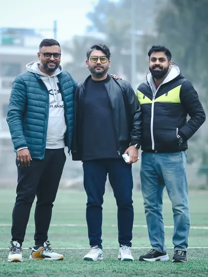 Our owners on the sidelines, passionately supporting our youth teams. Their enthusiasm and hands-on involvement are the source of our winning DNA.