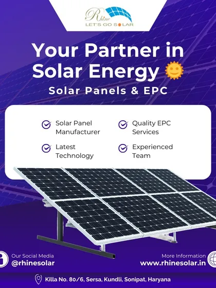 I am your partner in solar energy. As a solar panel manufacturer with an experienced team, I provide quality EPC services using the latest technology.