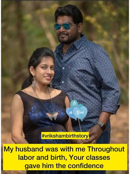 A beautiful maternity photo of a couple who learned to be a team. The husband's confidence, gained from our couple's session, was a crucial part of their positive birth story.