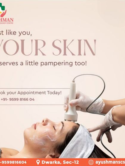 Your skin deserves to be pampered. A client is seen here relaxing while receiving a facial treatment, highlighting the comfortable and rejuvenating experience we provide with every session.