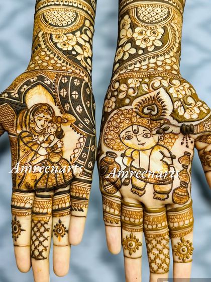 Figurative & Storytelling Mehandi photo 8