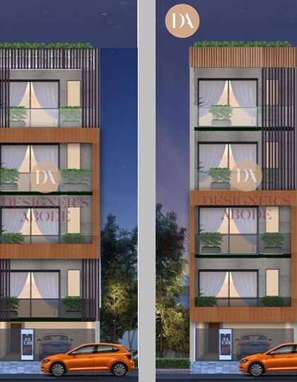 Which facade design do you prefer? Here are two options I created for a residence in Gurgaon. I always explore multiple iterations to find the best possible outcome for my clients.