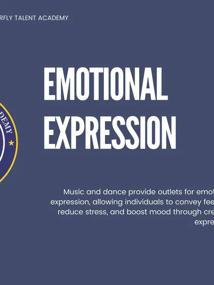 Music and dance are powerful outlets for emotional expression. Our classes provide a safe space for students to convey feelings, reduce stress, and boost their mood through creative movement.
