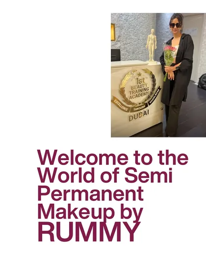Welcome to my world of semi-permanent makeup. Having trained at a premier beauty academy in Dubai, I am proud to offer advanced treatments like BB Glow and Mesotherapy.