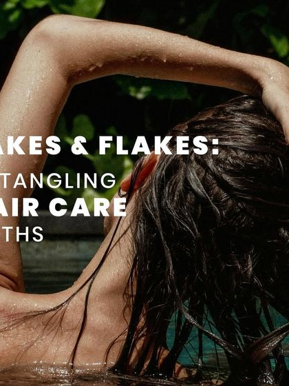 Let's untangle some common hair care myths. There is a lot of misinformation out there, especially regarding seasonal care, and I am here to separate the fakes from the flakes.