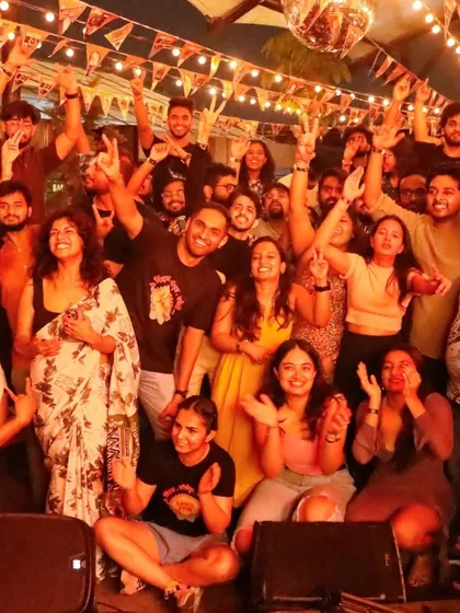 A happy group photo after a successful jam. Many of these people met for the first time at our events.
