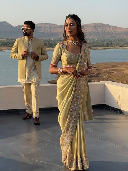 Modern & Fusion Saree Styles photo 30