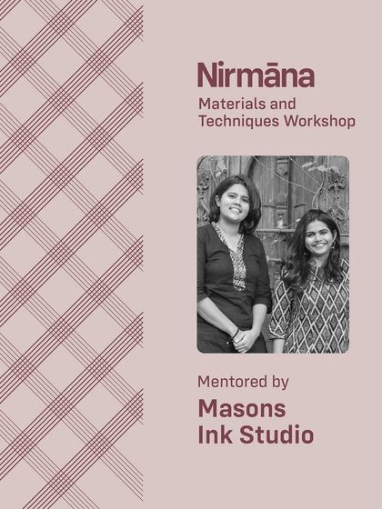 We were honored to mentor the 'Nirmana' Materials and Techniques Workshop at the Young Architects Festival. Sharing our knowledge with students and young professionals is a core part of our mission.