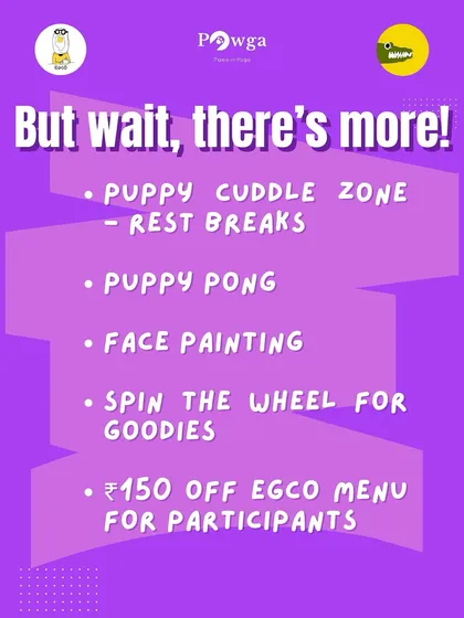 The fun doesn't stop on the court. Our tournaments are a full festival experience with a puppy cuddle zone for rest breaks, fun games like Puppy Pong, face painting, and food discounts for all participants.