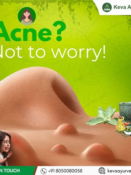 Don't let acne affect your confidence. Our Ayurvedic solutions for acne use natural ingredients and proven methods to help you achieve clear, healthy, and glowing skin by addressing the problem at its source.