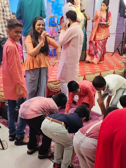 A fun game for the kids at a baby shower. Keeping the little ones entertained is just as important to ensure a smooth and enjoyable event for the adults.