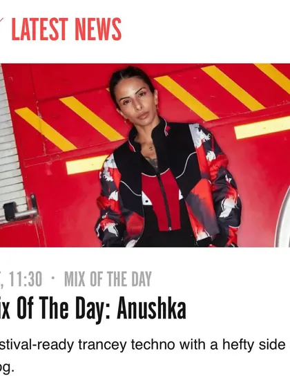 My guest mix for Area 3000 Radio was featured as 'Mix of the Day' on Resident Advisor. It's a journey through festival-ready, trancey, psychedelic techno.