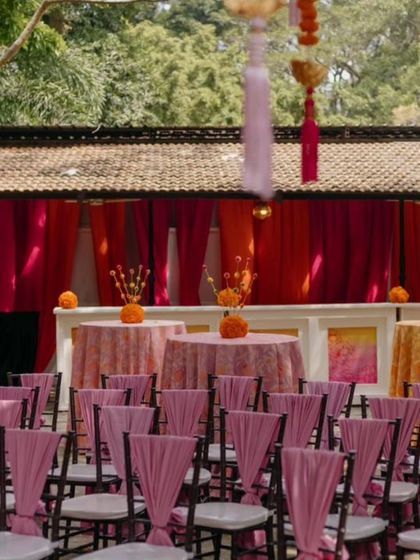 Sneha & Shahil - Wedding Decor and Production Vibrant Haldi & Mehendi Celebrations photo 22