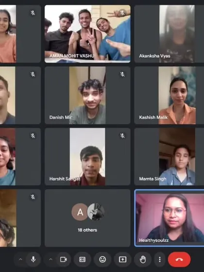 Our athletes participated in an interactive online session on 'Sports Nutrition for Professional Athletes' with dietician Garima Pallavi, because knowledge is power.