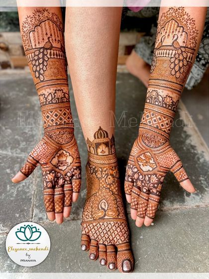 Bridal Leg & Foot Mehendi photo 5