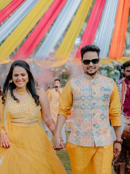 Vibrant Haldi & Mehendi Ceremonies photo 4