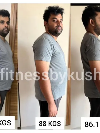 Saketh, a busy professional, lost 6 kgs in just 50 days without going to the gym. His transformation was achieved with simple home-cooked meals and daily accountability. He found the diet easy to follow because it wasn't emotionally stressful.