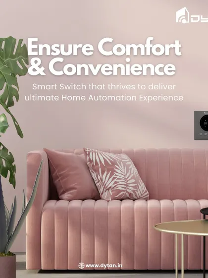 My smart switches are designed to provide the best in home automation. They enhance your lifestyle with effortless control and integrate seamlessly into a modern home.