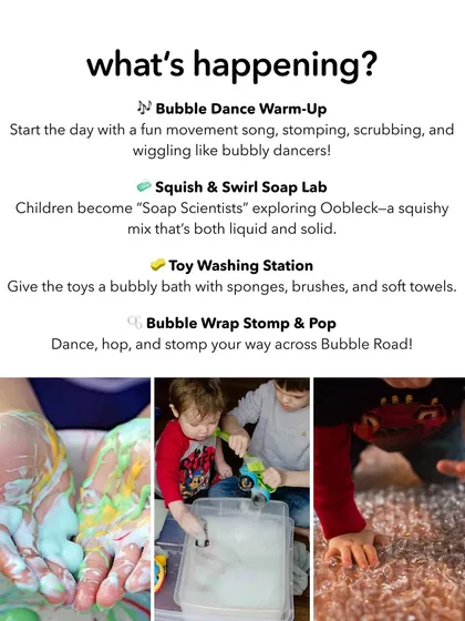Stay updated with our upcoming events. These posters give you a peek into the exciting, themed playdates we have planned, from Peter Rabbit's Garden Party to a Brik Oven Pizza Making day.