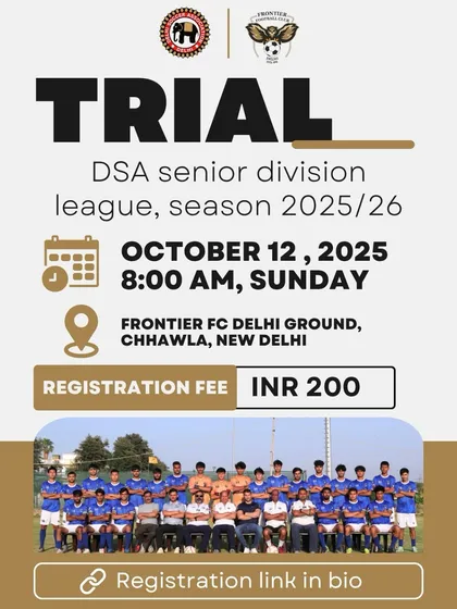 Think you have what it takes to play in the DSA Senior Division? We are holding open-age trials for the upcoming season. Register now and show us your skill and heart.