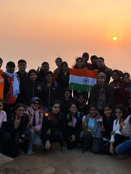 Celebrating Republic Day with a sunrise trek to Huthribetta (Uttari Betta).