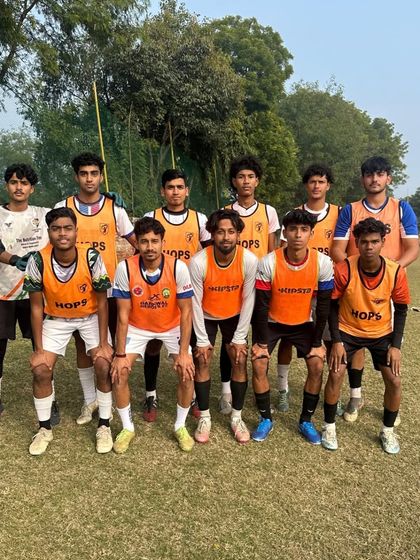 The opposing team from a friendly match. We believe in sportsmanship and respect for our opponents.