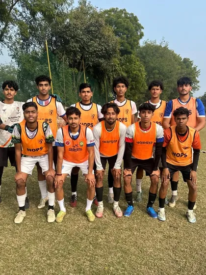 The opposing team from a friendly match. We believe in sportsmanship and respect for our opponents.
