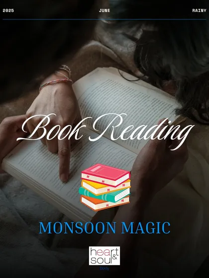 Share your favorite stories while listening to the pitter-patter of rain. A book reading date, where you read to each other or simply enjoy a book side-by-side, is an intimate and peaceful way to connect.