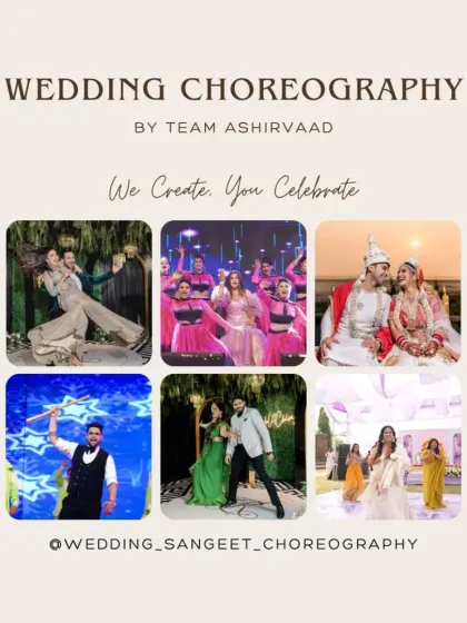 This collage captures the variety of what we do, from romantic couple duets and energetic solo acts to full family performances. Our tagline says it all: We Create, You Celebrate. We handle the choreography so you can enjoy the celebration.