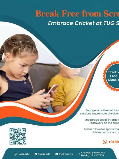 Is your child spending too much time on screens? We offer a healthy and active alternative. Our cricket programs encourage teamwork, physical fitness, and a love for the outdoors. Sign up for a free trial class today.