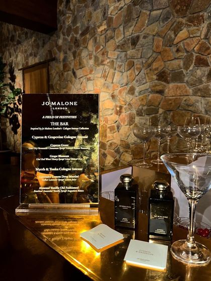 The bar is set for the Jo Malone Diwali Gala. The custom menu, inspired by their fragrances, and the elegant branding details show our meticulous approach to corporate events.