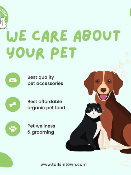 We are your one-stop solution for complete pet care. We provide high-quality pet accessories, affordable organic pet food, and professional wellness and grooming services to keep your pet happy and healthy.