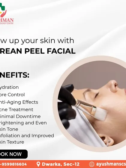Achieve a radiant glow with my Korean Peel Facial. This treatment provides deep hydration, pore control, anti-aging effects, and acne treatment, all with minimal downtime for brighter, even-toned skin.