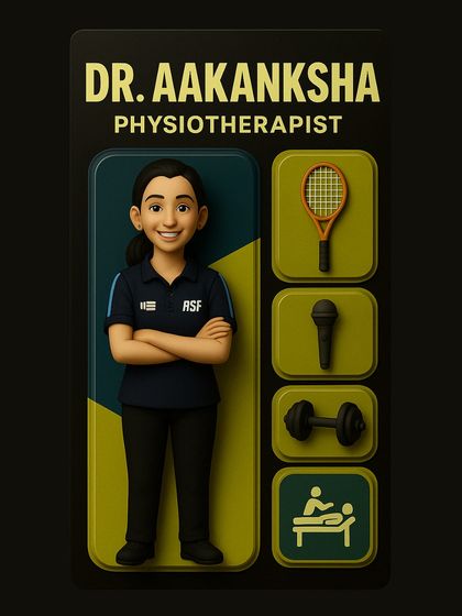 Meet Dr. Aakanksha, another of our skilled physiotherapists, ready to help you on your recovery journey.